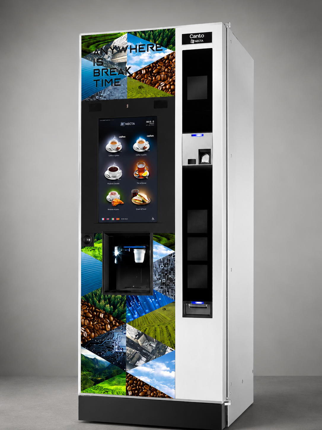 Necta Canto Touch Dual Cup